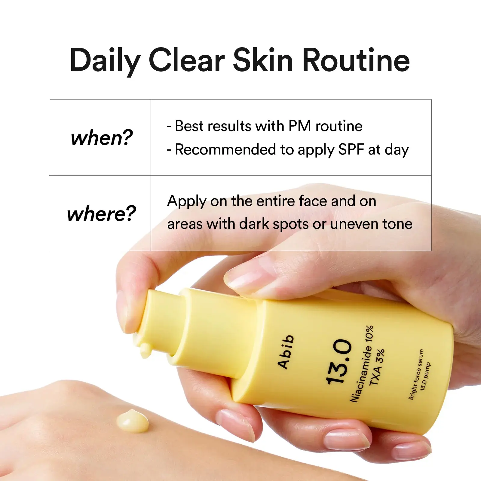 Bright Force Serum 13.0 Pump - Image 6