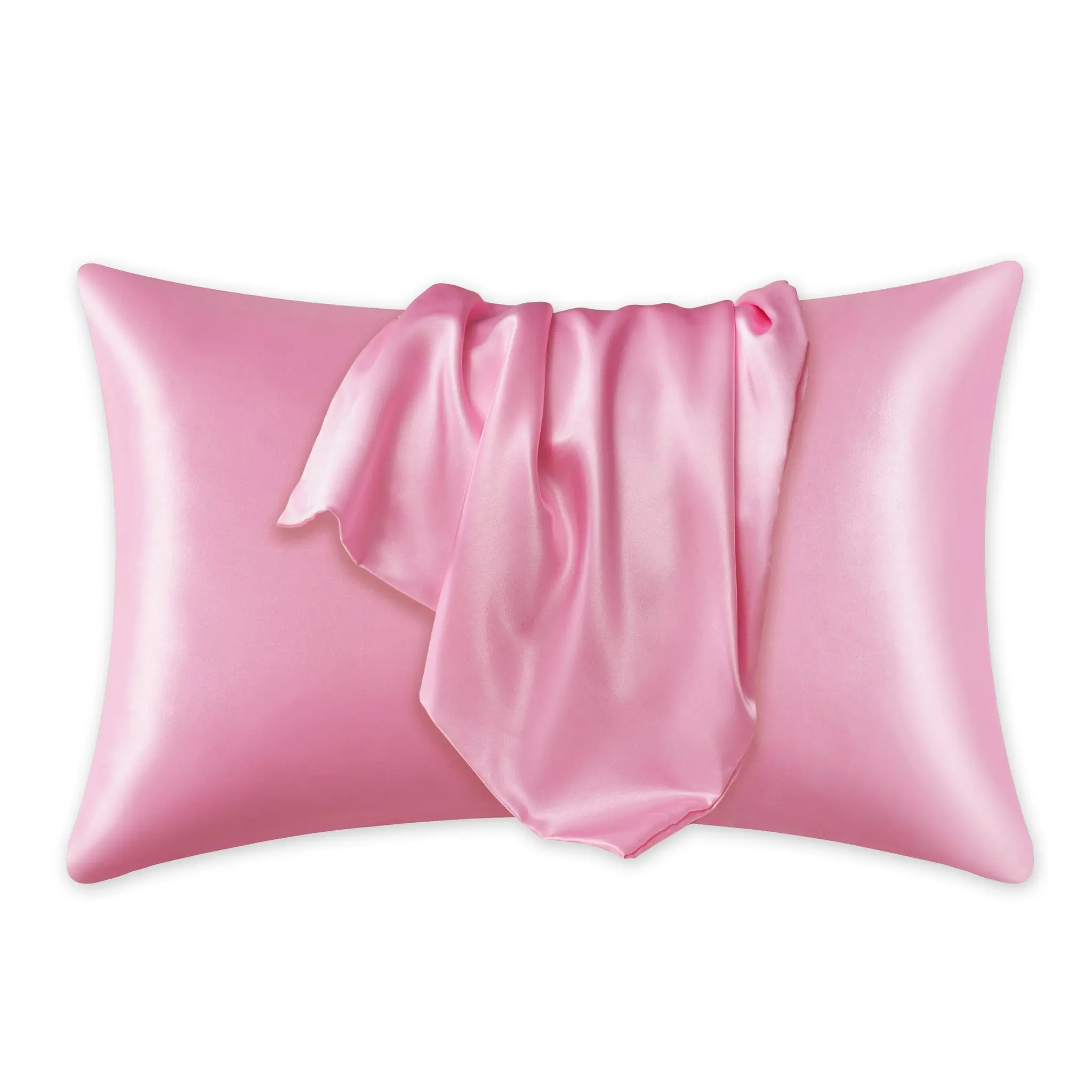 Silky Satin Pillowcase Pink