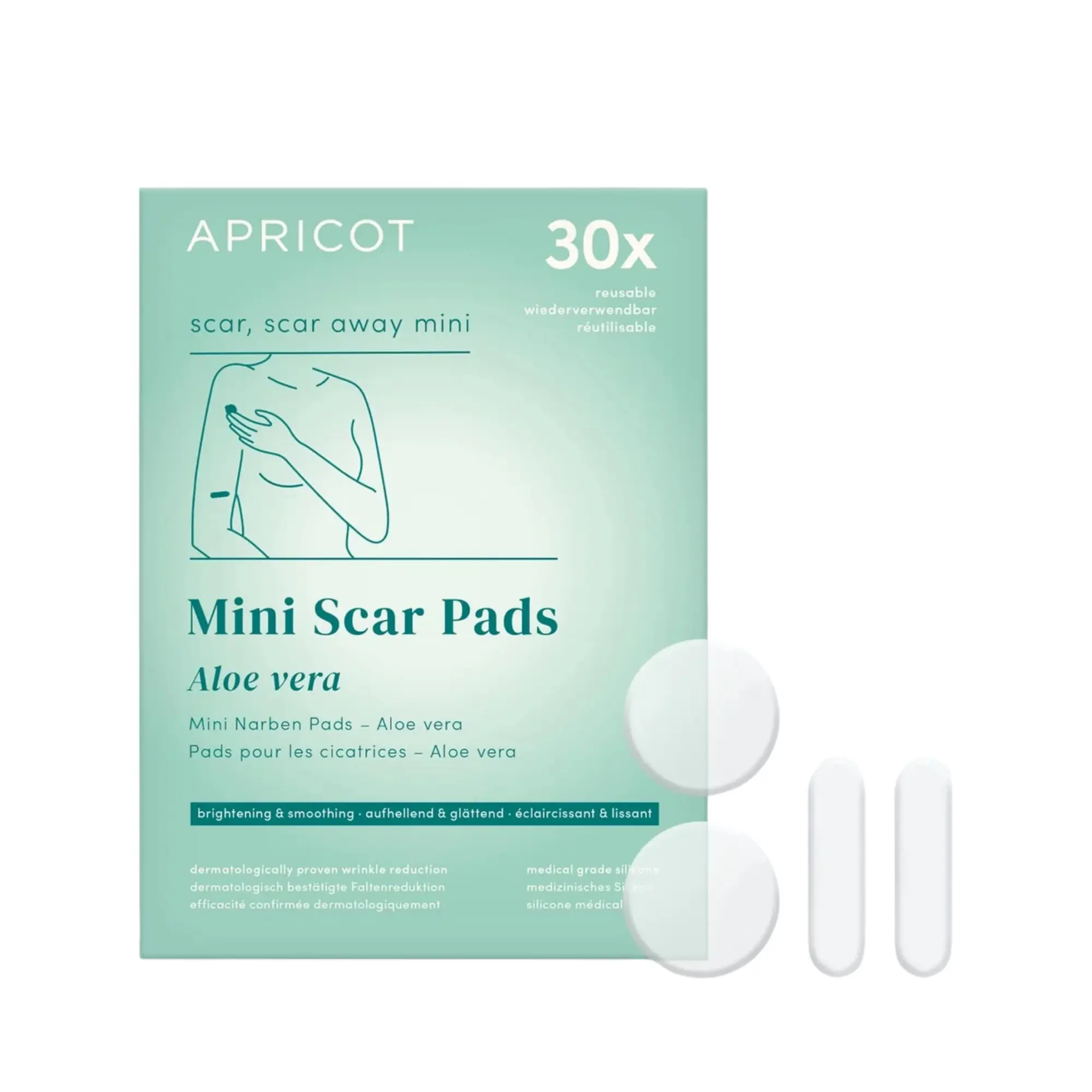 Scar Pads Aloe Vera Mini