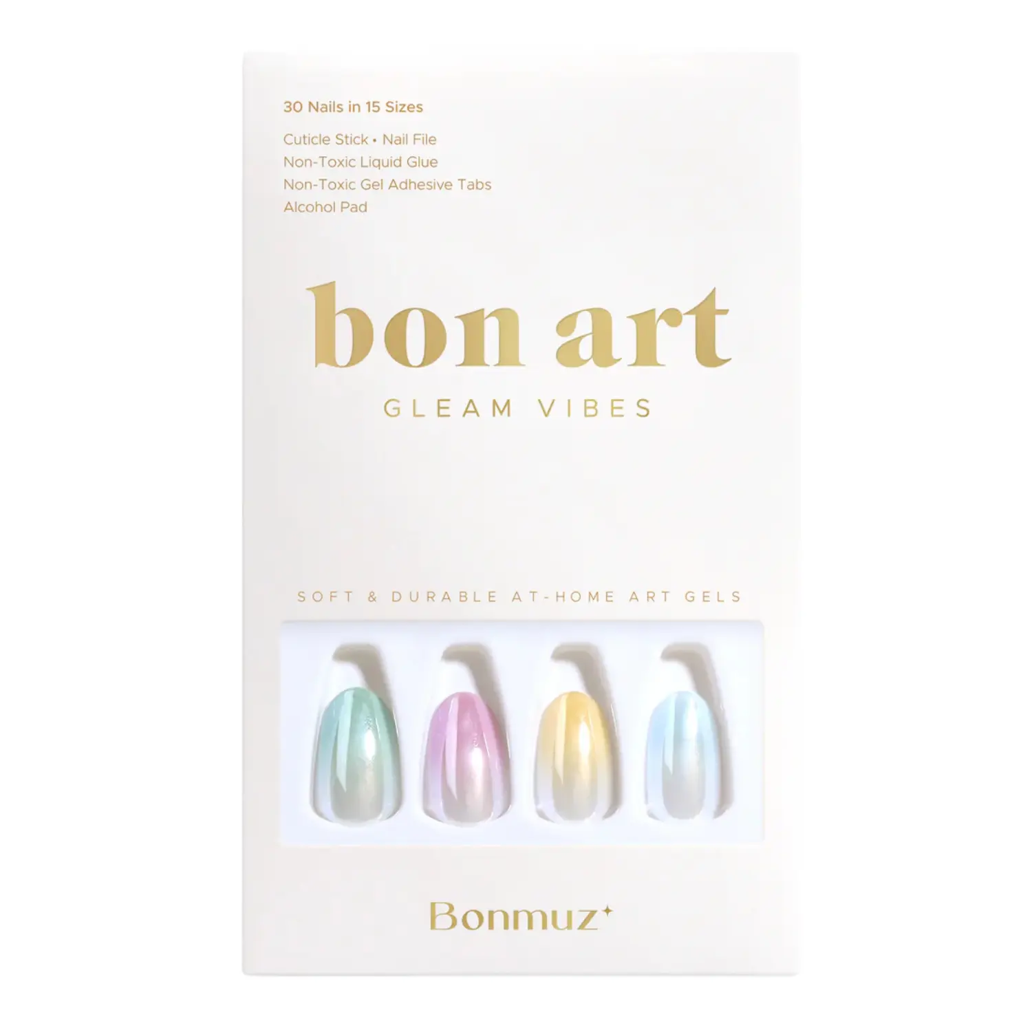 Press-On Nails Glazie Pop