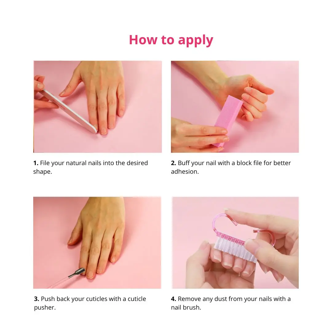 24 pcs Press On Nails Dripping Gold - Image 6