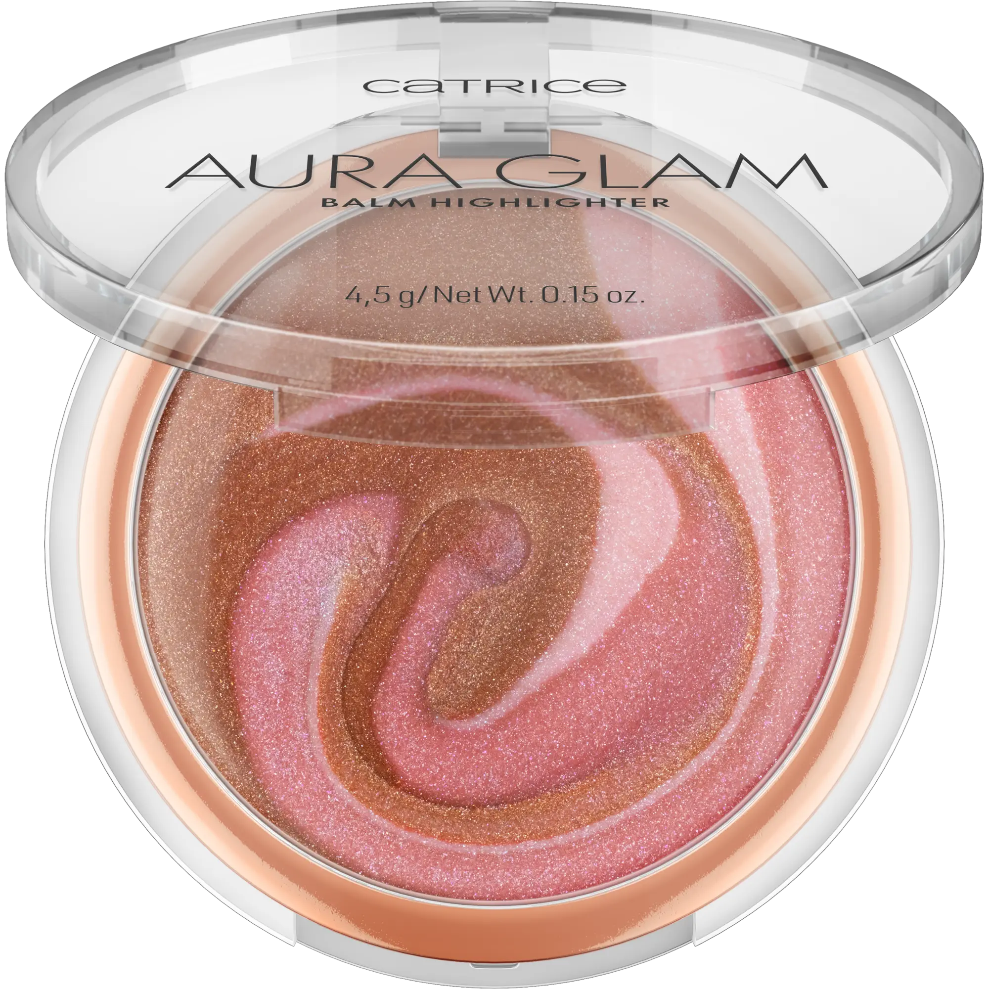 Aura Glam Balm Highlighter 010 A Swirl Of Rose