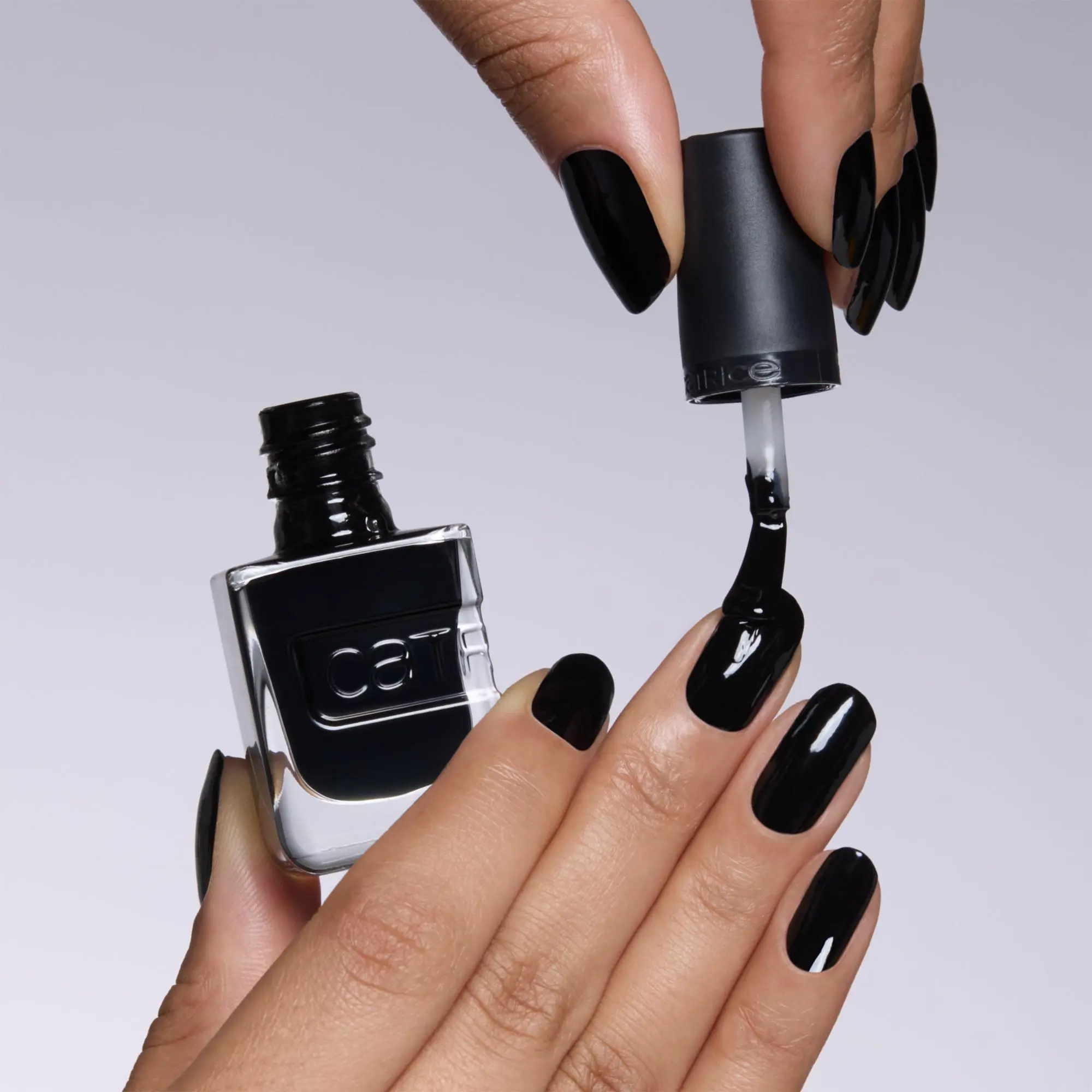 Gel Affair Nail Lacquer 037 Black To The Roots - Image 2