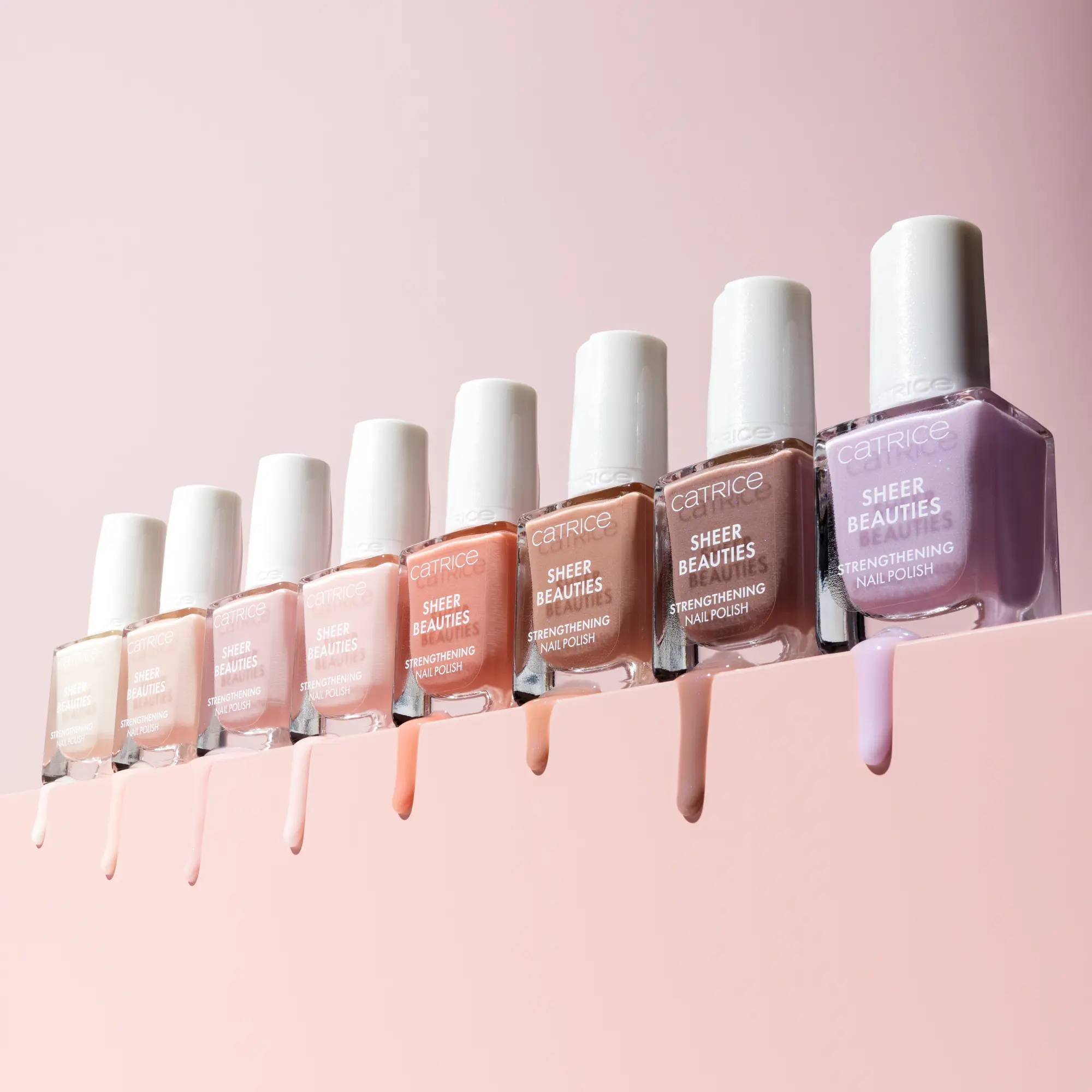 Sheer Beauties Strengthening Nail Polish 080 Lavender Whispers - Image 5