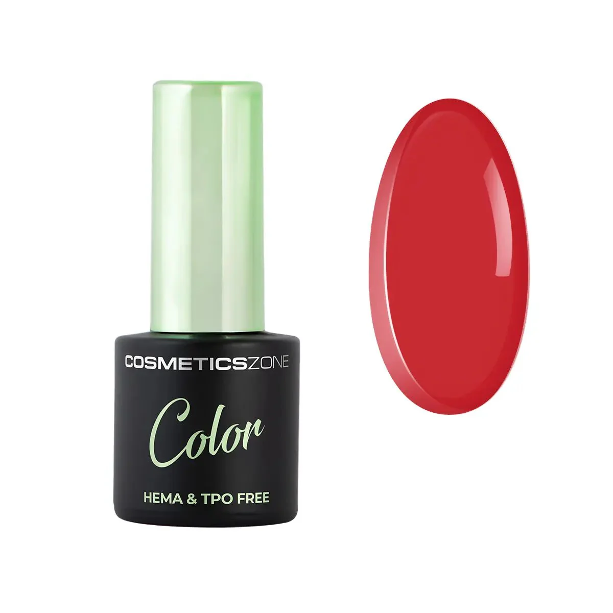 Hypoallergenic Hybrid UV/LED Gel Polish Red Muse 060