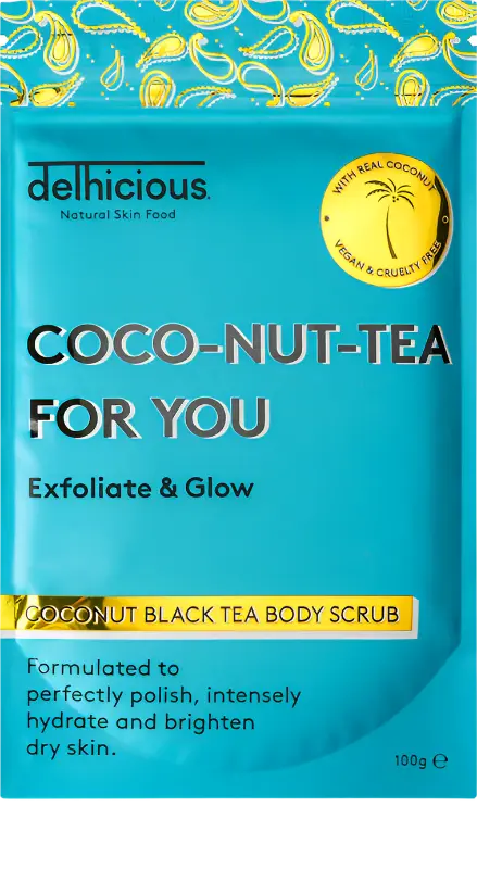 Coconut Black Tea Body Scrub