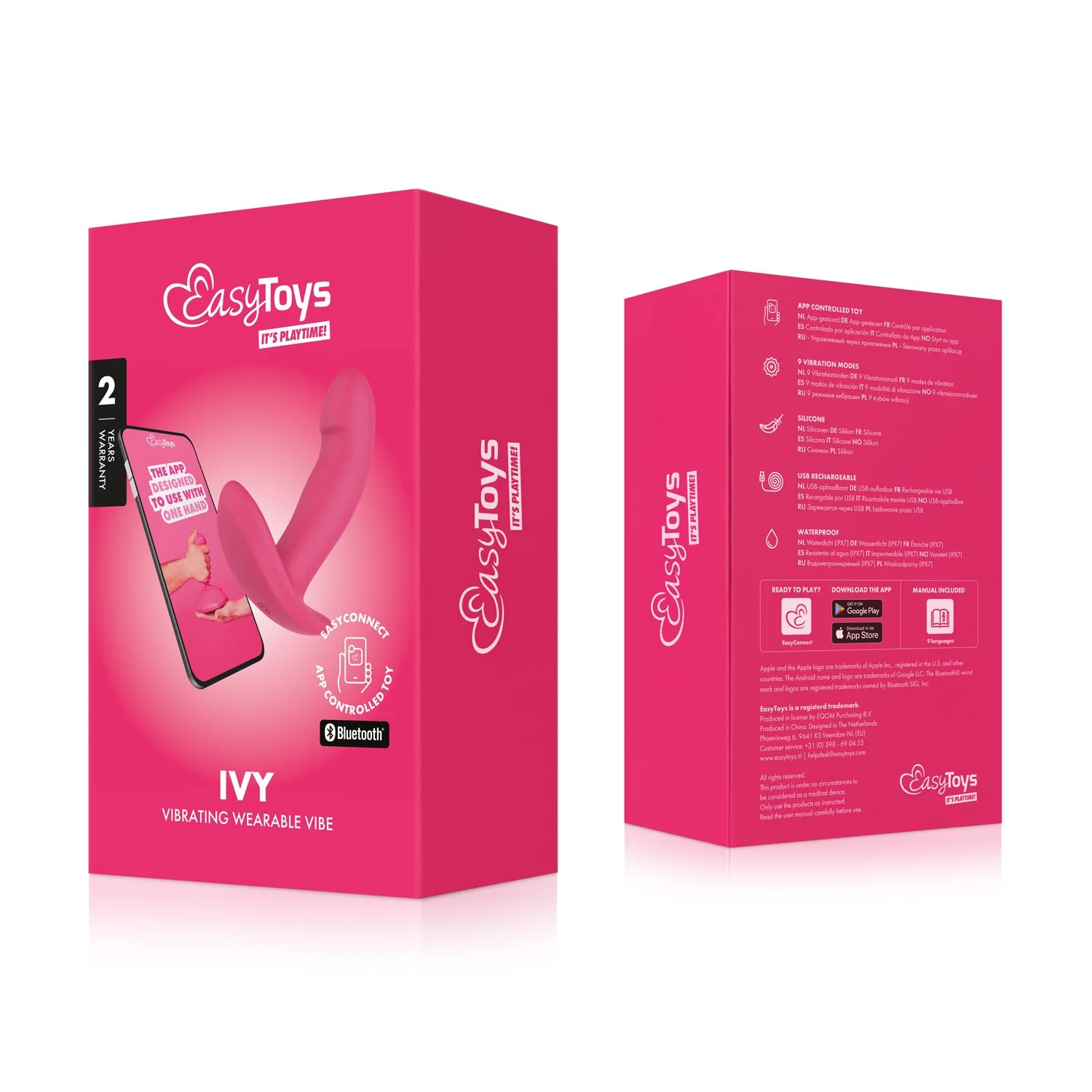 EasyConnect Draagbare Vibrator Ivy AppControlled - Image 6