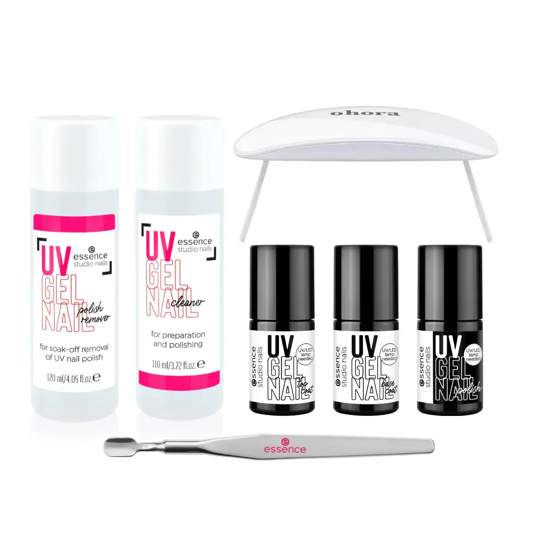 Starter Set Studio Nails UV Gel Polish with Lamp