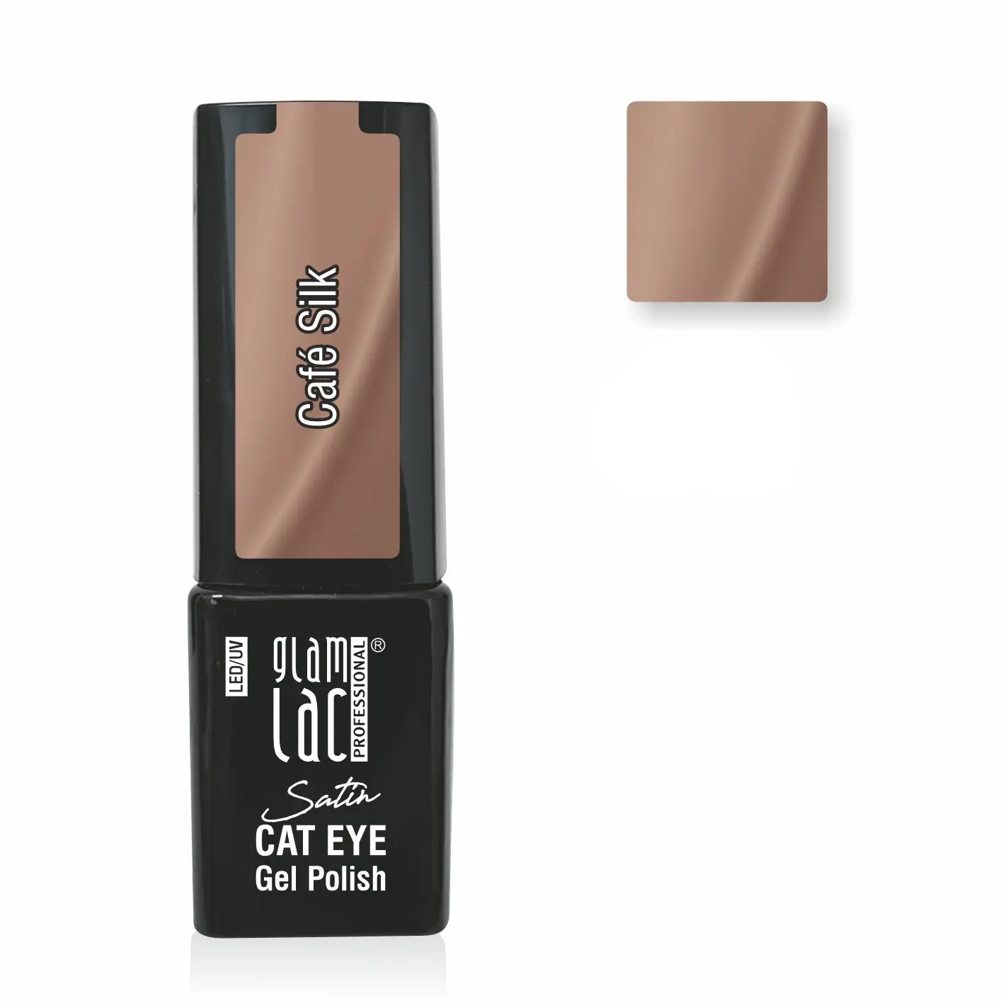 Cat Eye Gel Polish Satin Cafe Silk
