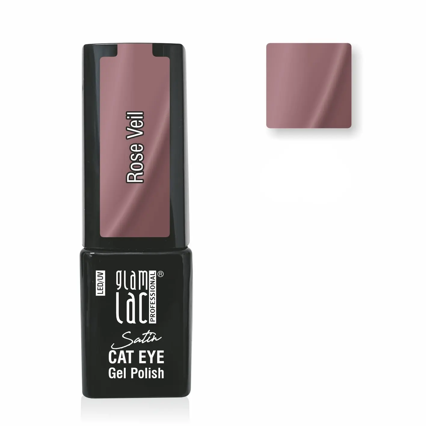 Cat Eye Gel Polish Satin Rose Veil