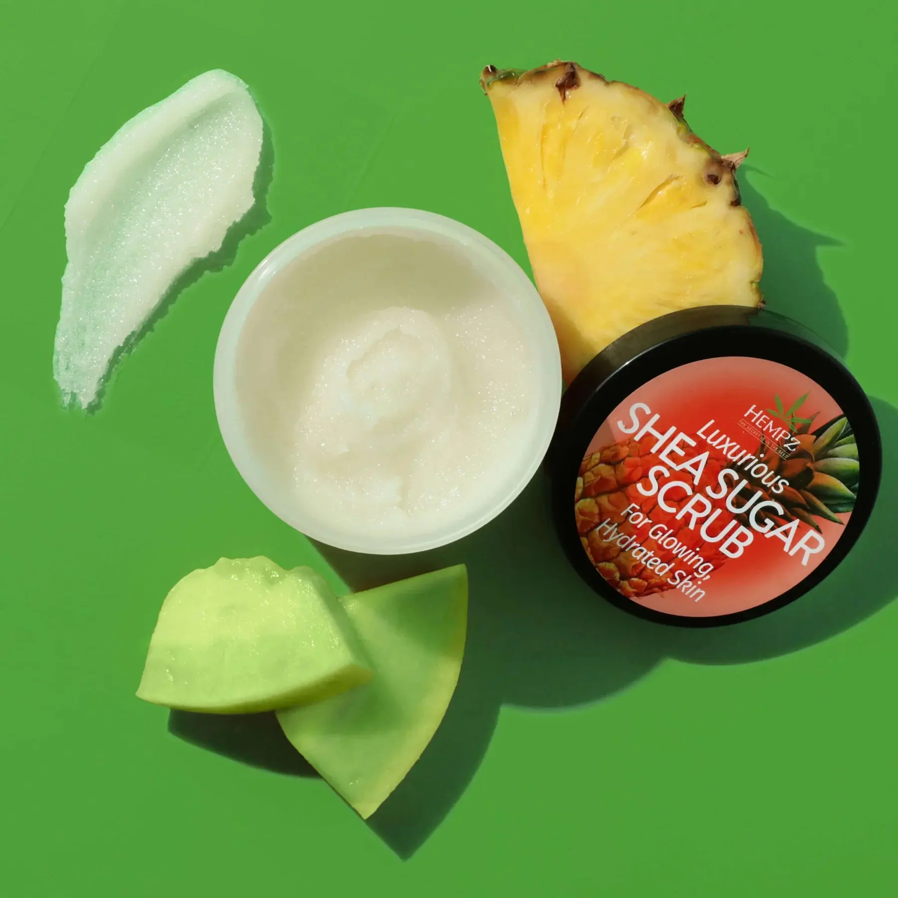 Sweet Pineapple & Honey Melon Herbal Body Scrub - Image 3