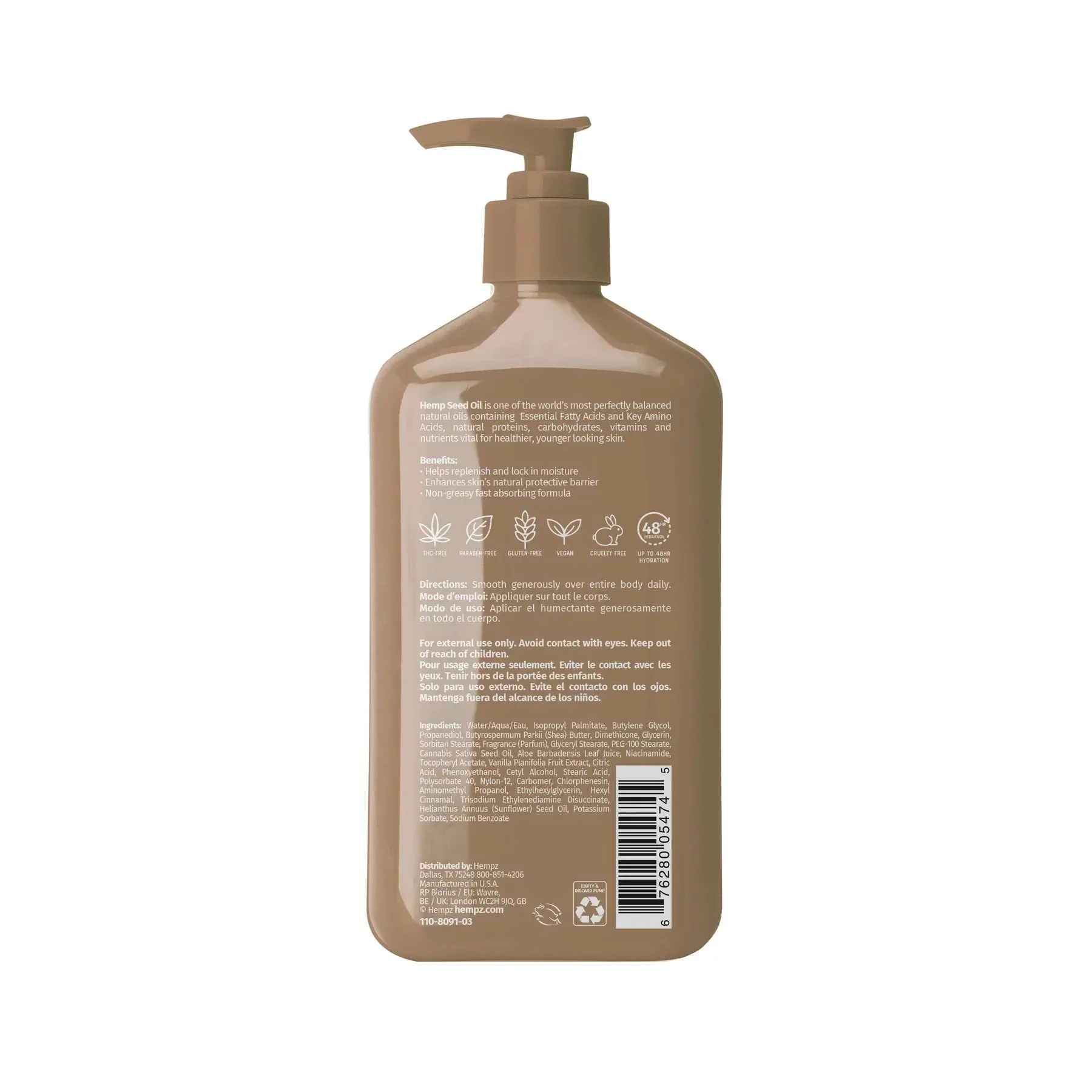 Vanilla Lux Herbal Body Moisturizer - Image 6