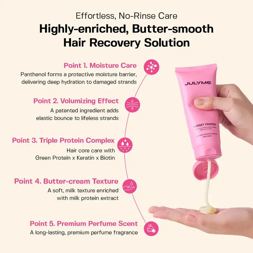 Perfume Recovery Butter Hair Mask Sunset Freesia - Image 3