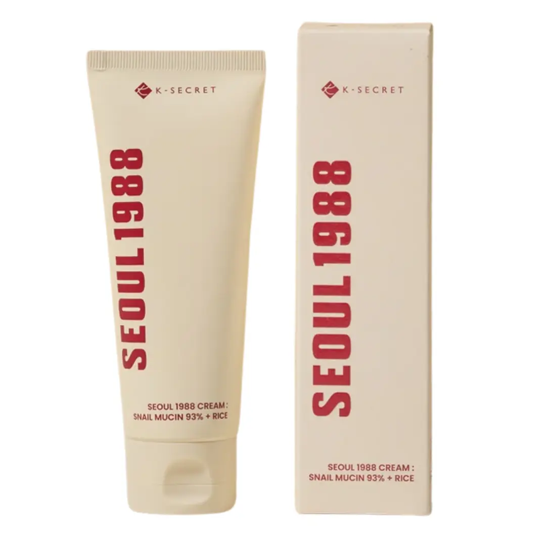 Seoul 1988 Cream: Snail Mucin 93% + Rice