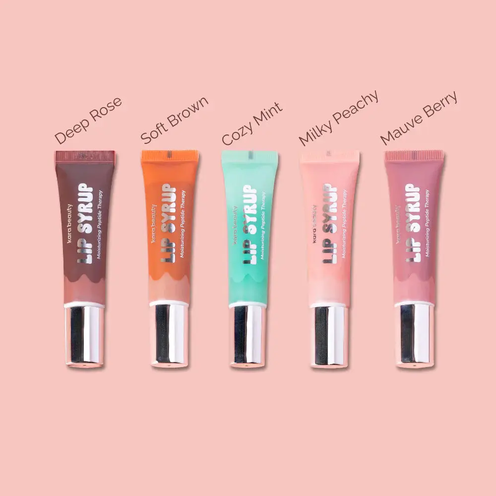 Lip Syrup Moisturizing Peptide Therapy Milky Peach - Image 6