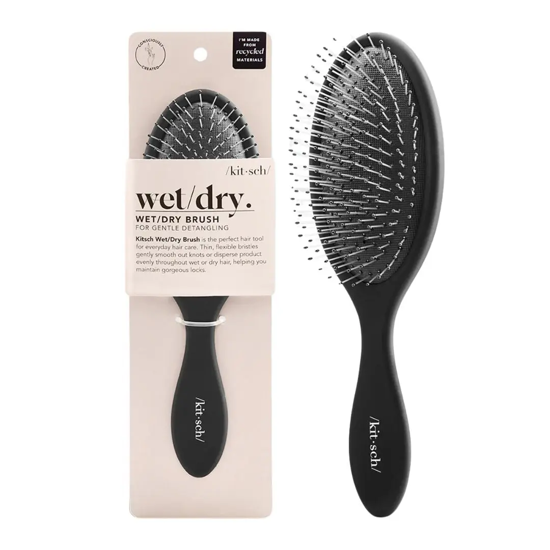 Recycled Plastic Wet/Dry Brush Black