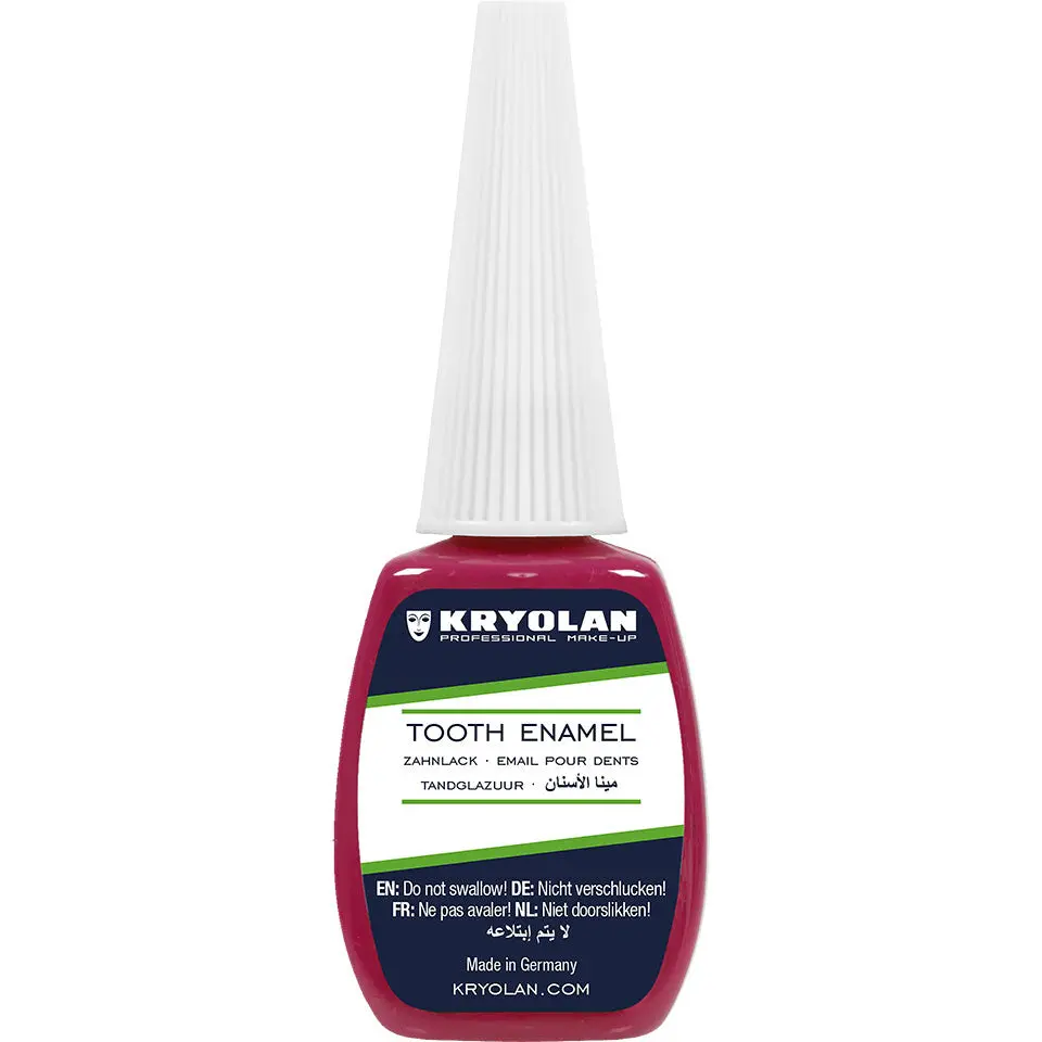 Tooth Enamel Red