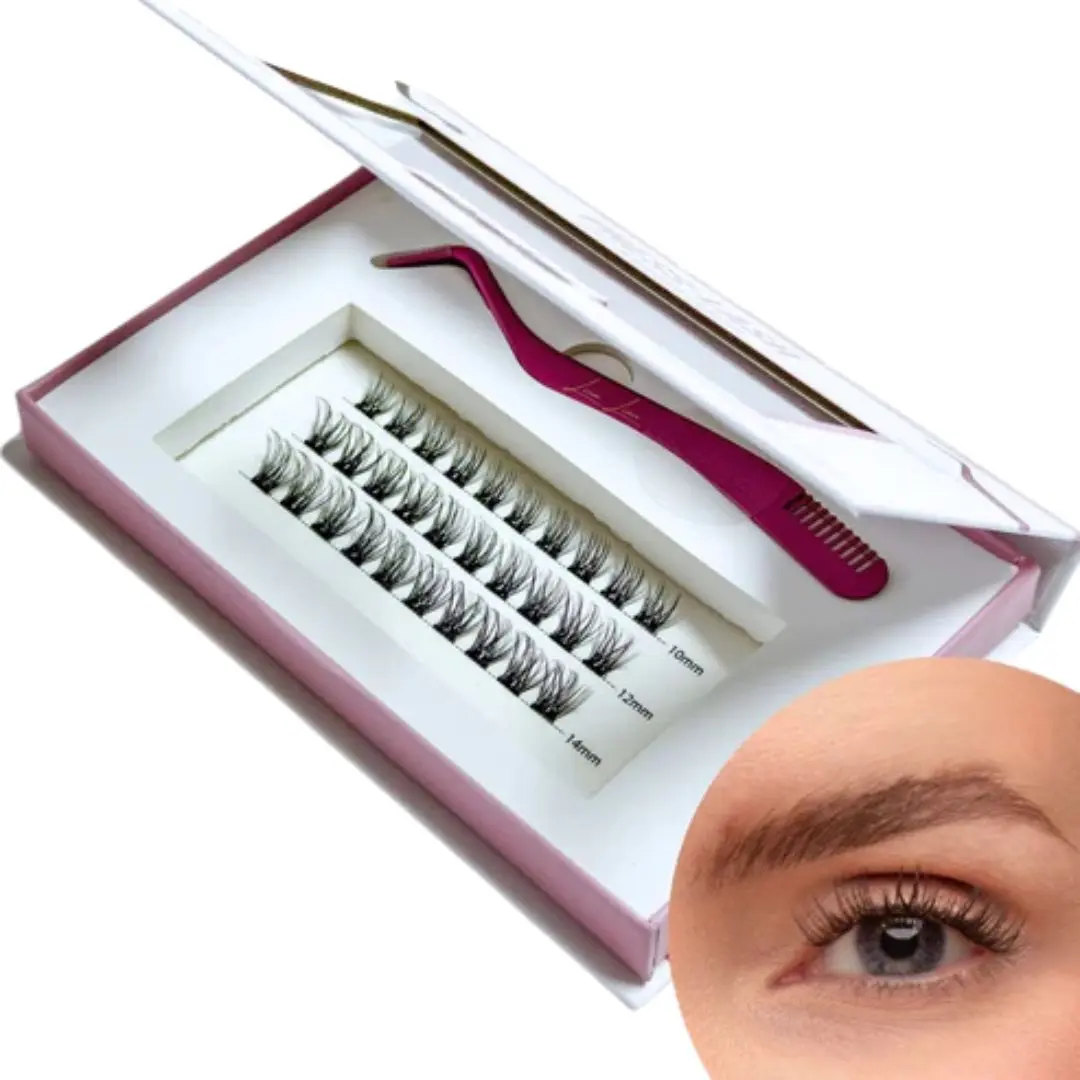Press On Lash Starterkit Natural Black Glue Strip