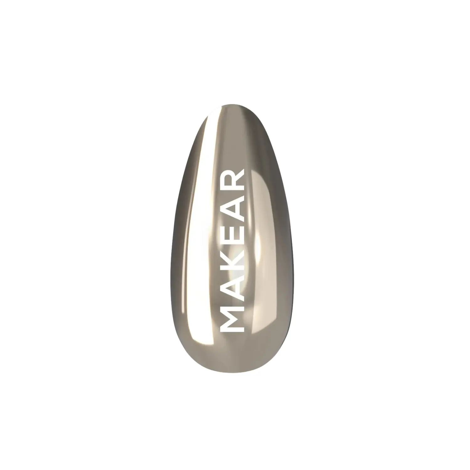 Liquid Effect Nail Dust Chrome SFX Platinum