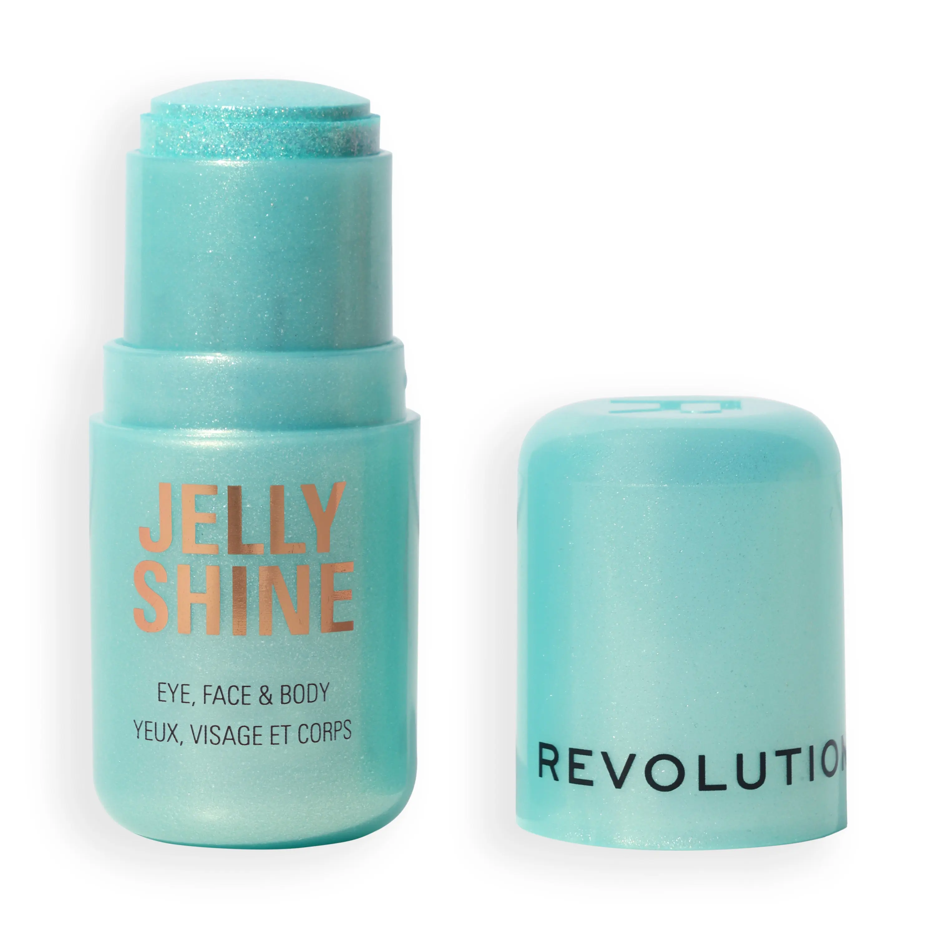 Jelly Shine Eye, Face & Body Highlight Stick Mermaid Green