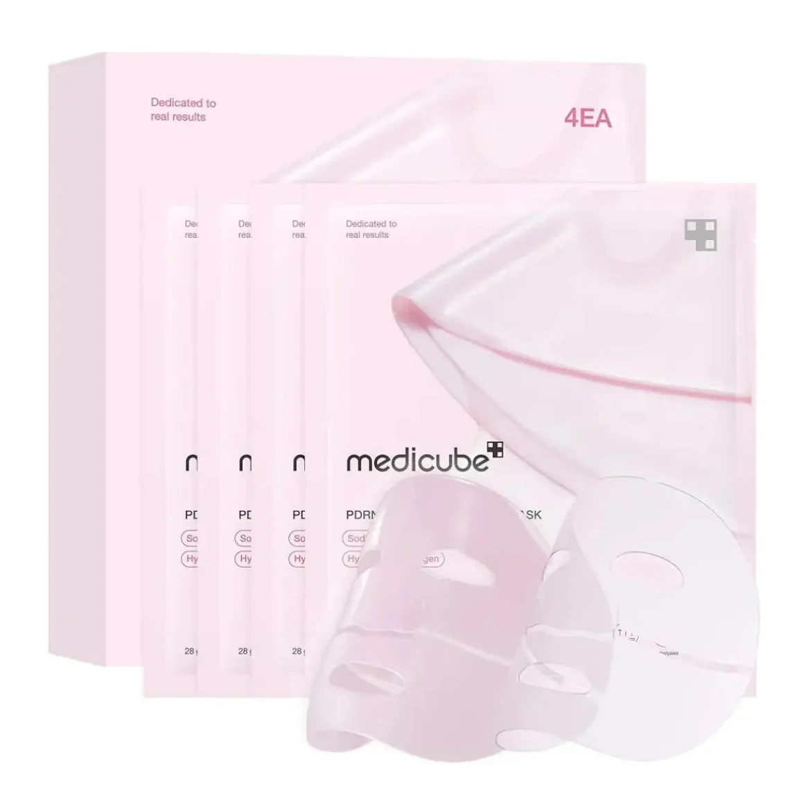 Pdrn Pink Collagen Gel Mask 4-Pack