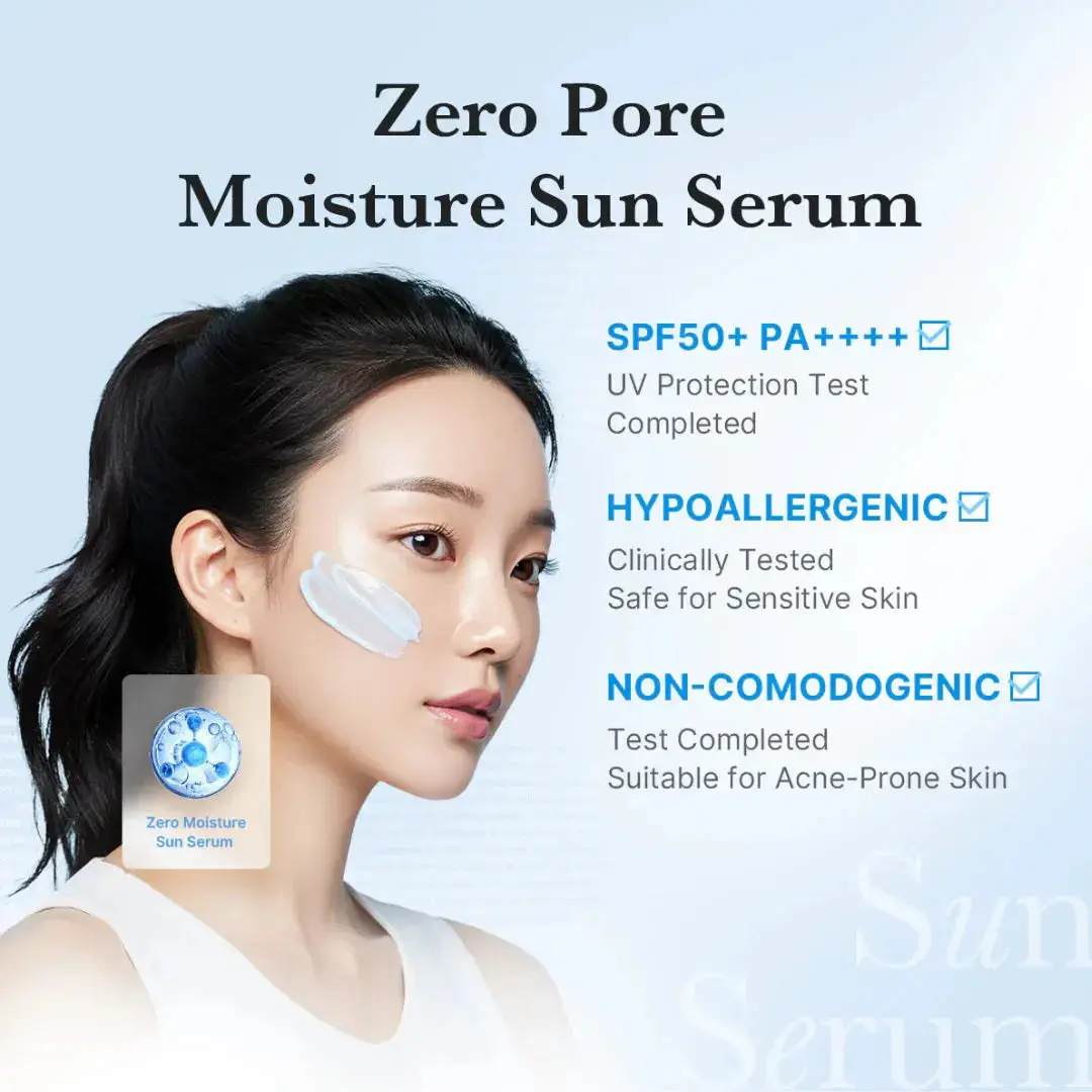Zero Pore Hydrating Sun Serum SPF50+ PA++++ - Image 3