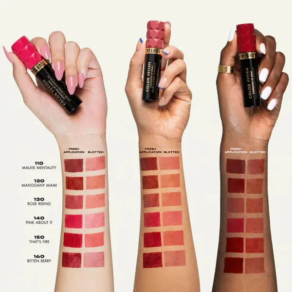 Color Fetish Hydrating Lip Stain 130 Rose Rising - Image 3