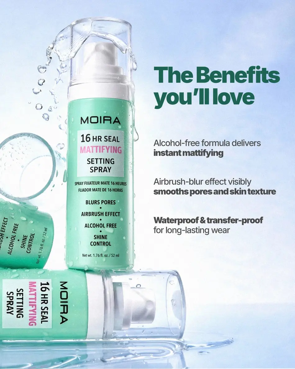 16HR Seal Mattifying Setting Spray - Image 3