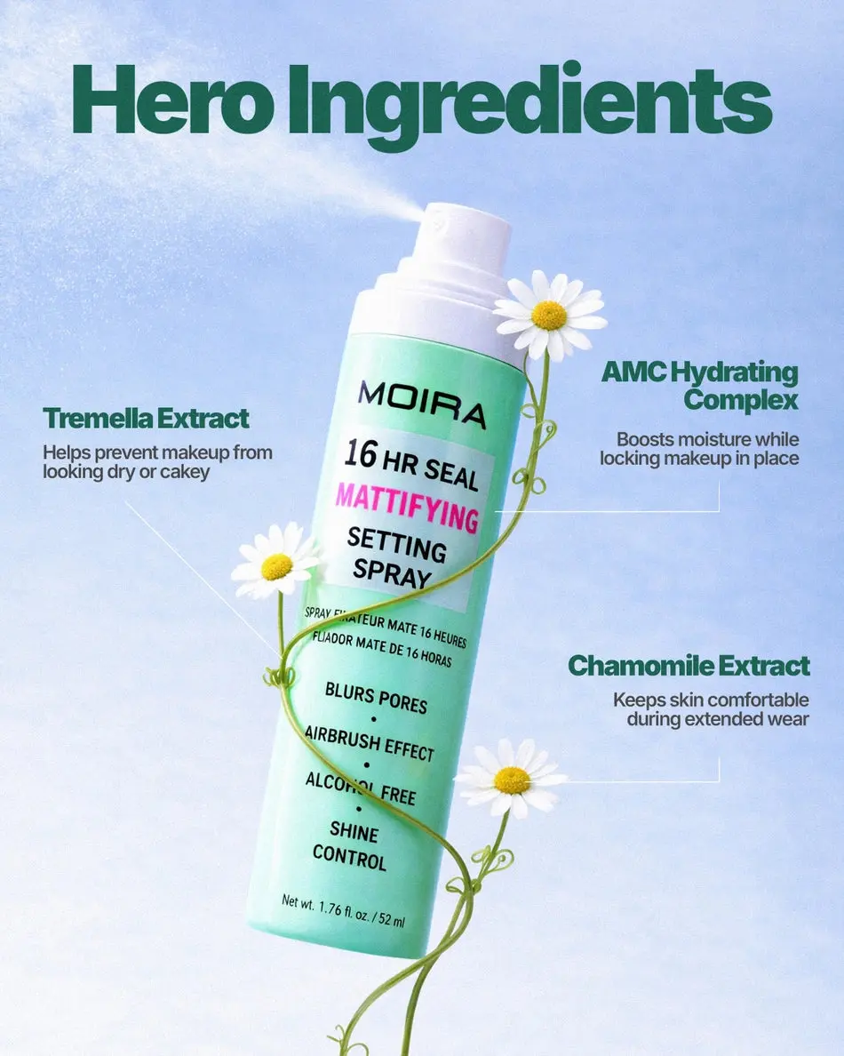 16HR Seal Mattifying Setting Spray - Image 5