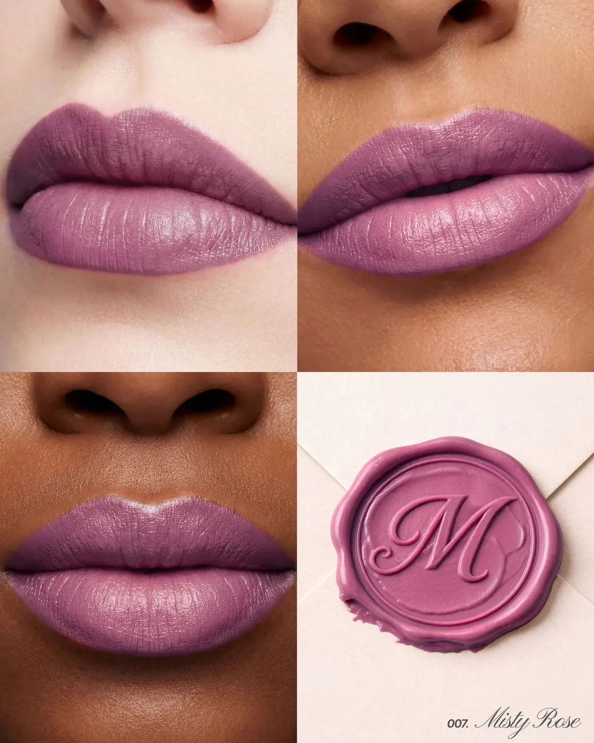 Angel Satin Lipstick 007 Misty Rose - Image 2