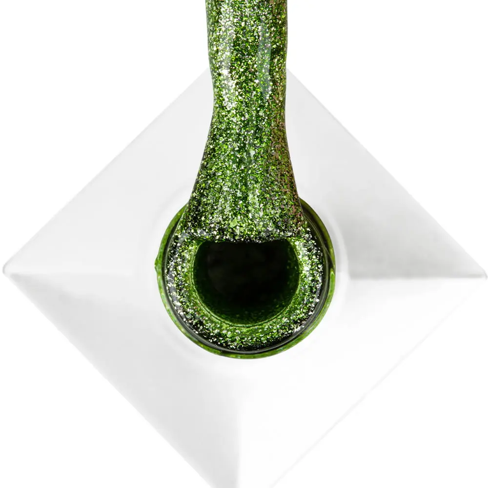 UV/LED Gel Polish Cat Eye Glacier Crush Nr 250 Emerald - Image 3