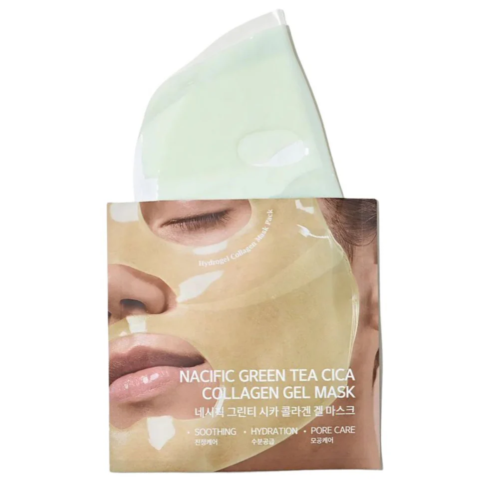 Green Tea Cica Collagen Gel Mask