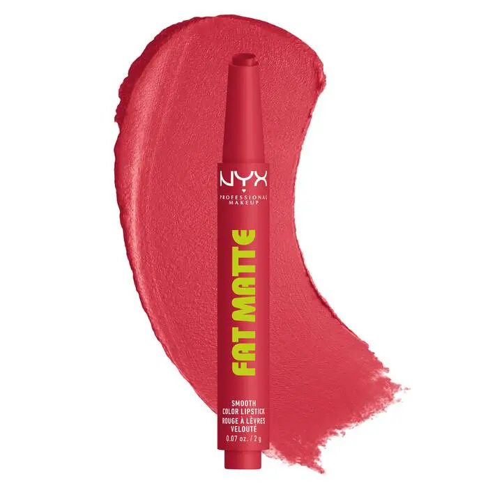 Fat Matte Smooth Color Lipstick Flamingo Feather