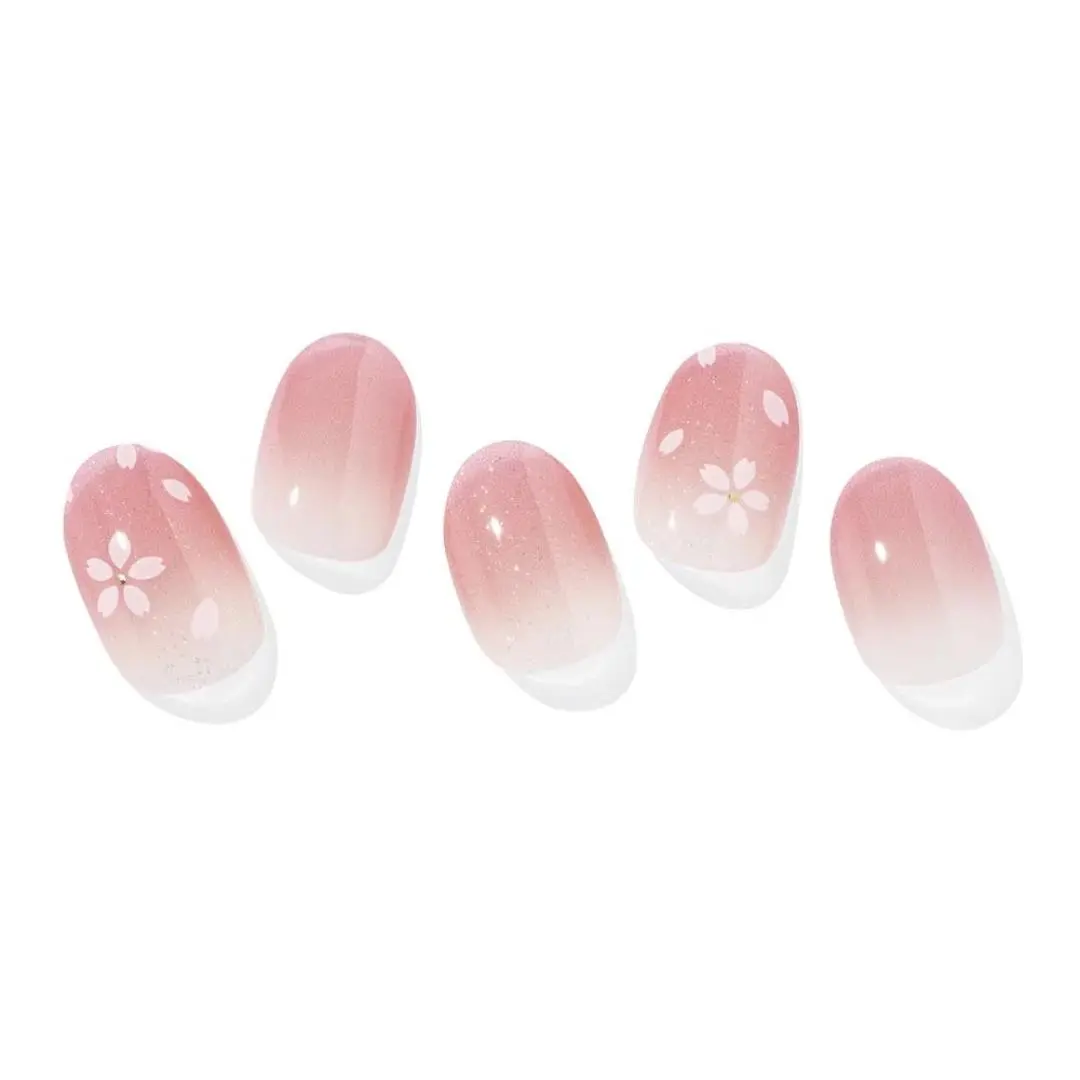 Semi Cured Gel Nail Strips N Blossom