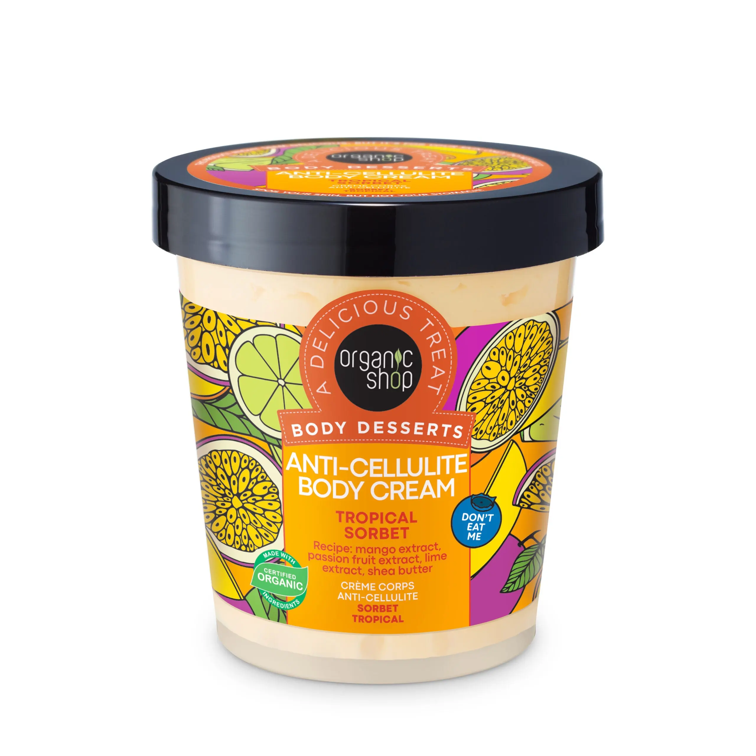 Body Desserts Anti Cellulite Body Cream Tropical Sorbet
