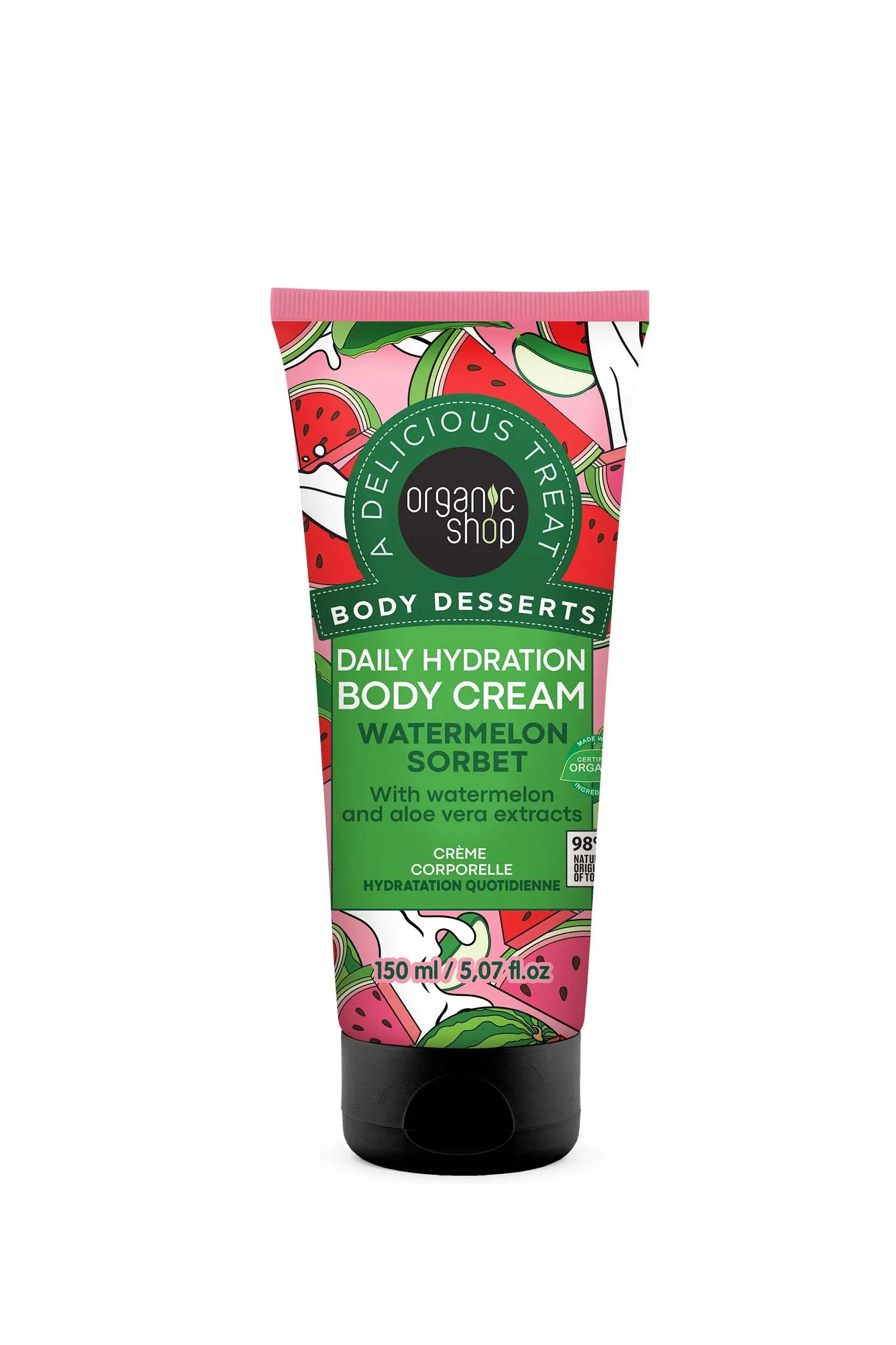 Body Desserts Daily Hydration Body Cream Watermelon Sorbet