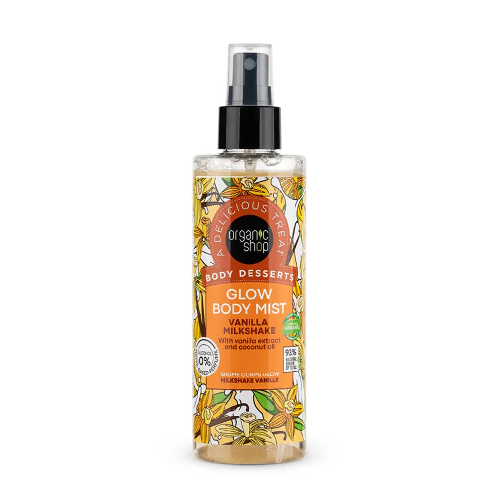 Body Desserts Glow Body Mist Vanilla Milkshake