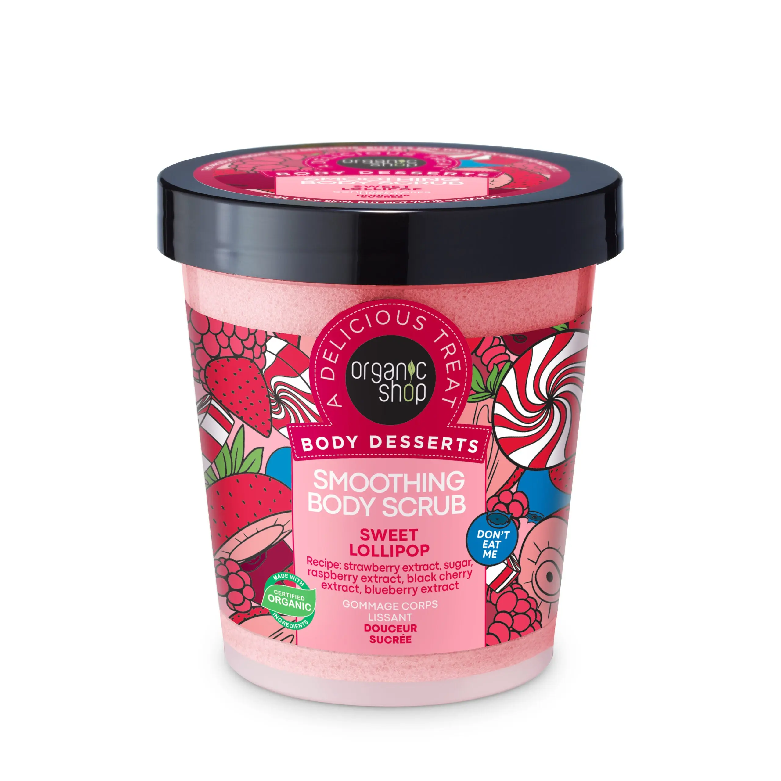 Body Desserts Smoothing Body Scrub Sweet Lollipop