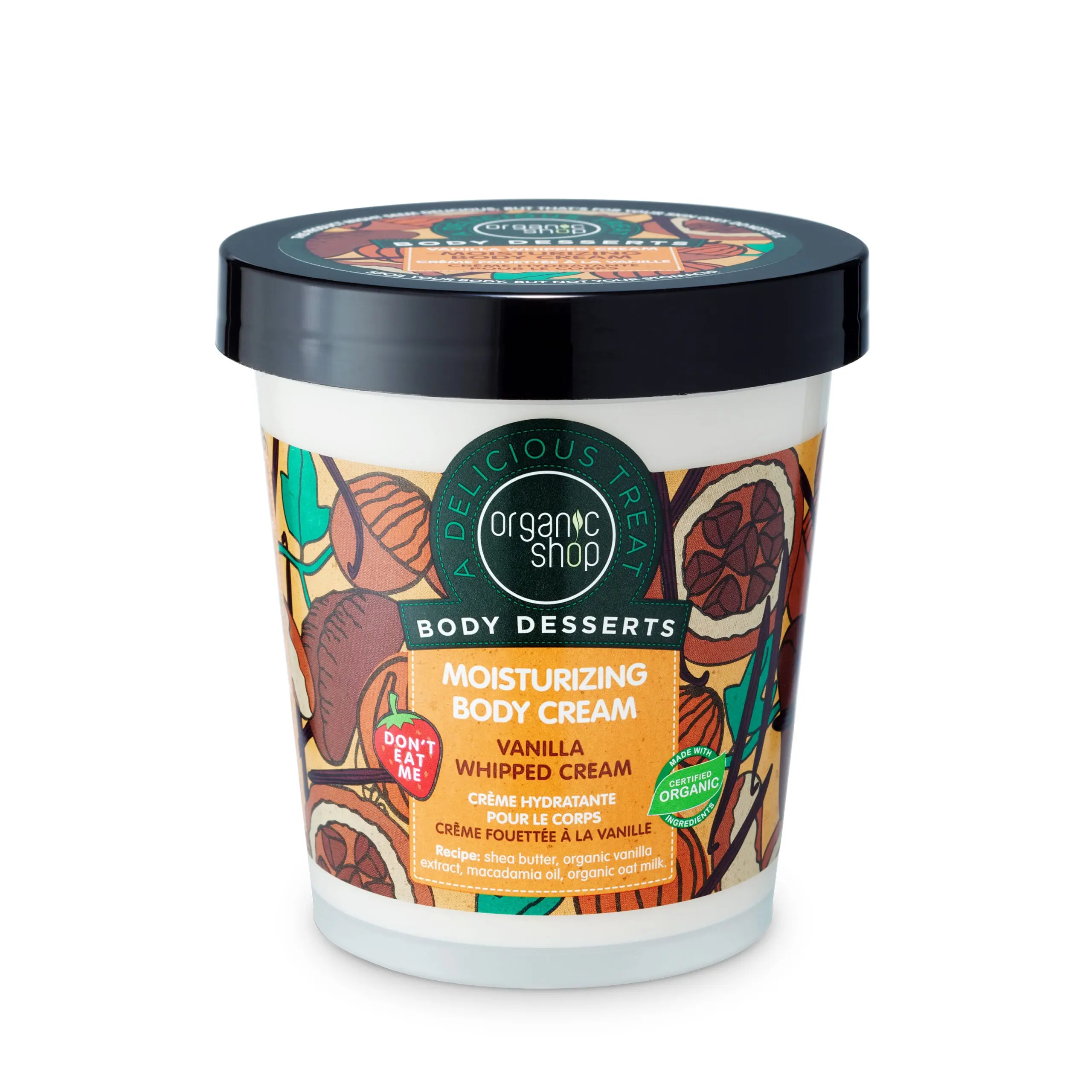 Body Desserts Vanilla Whipped Cream Moisturizing Body Cream