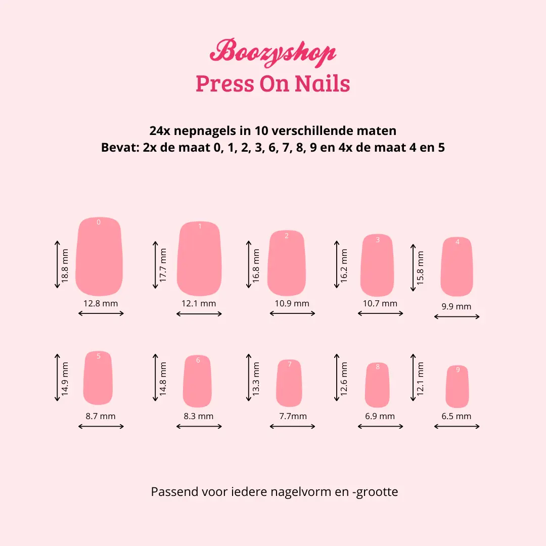 Press On French Nails Ombre Soft Pink - Image 5