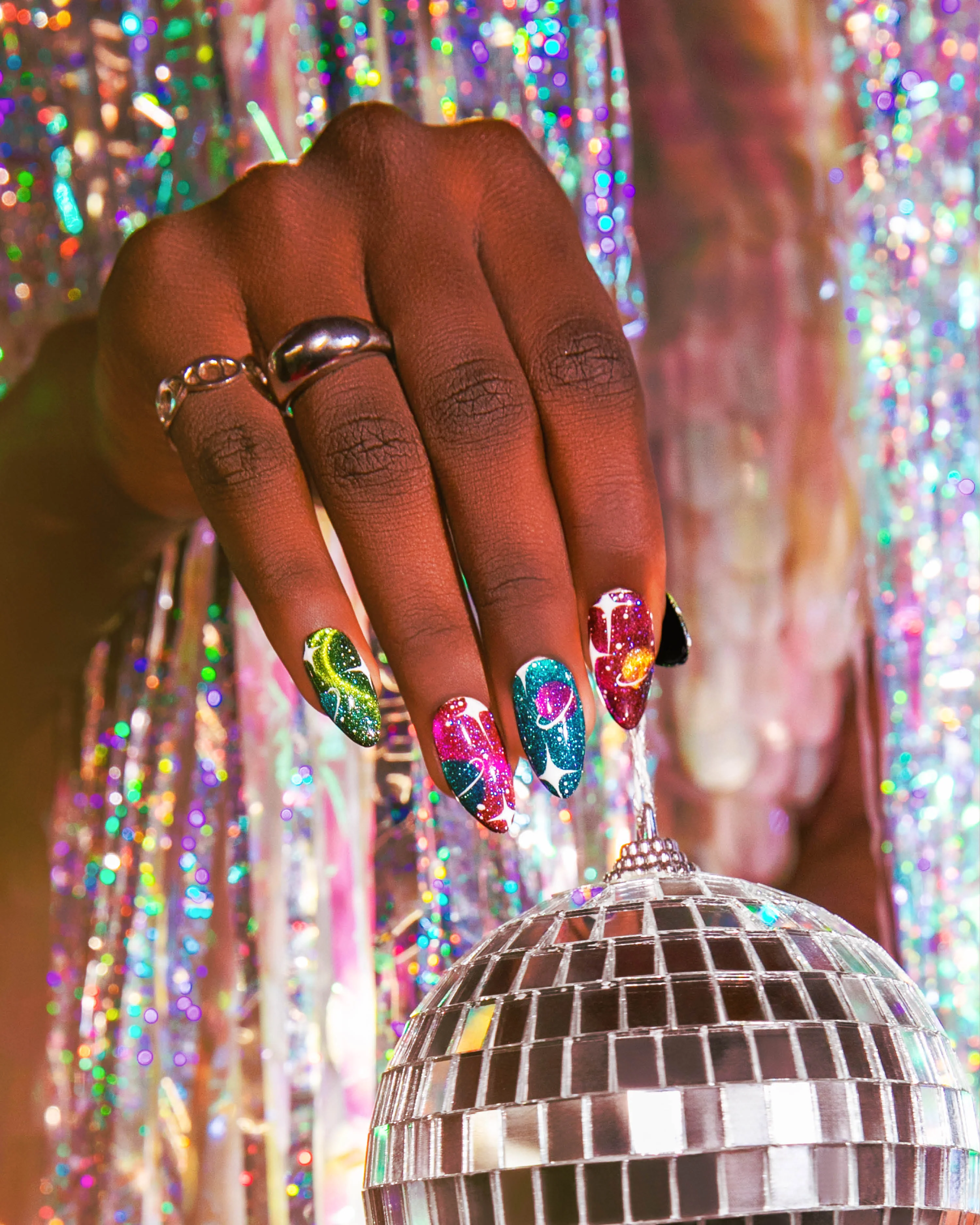 Astro Flash Cat-Eye Gel Polish Galactic Cowgirl - Image 10