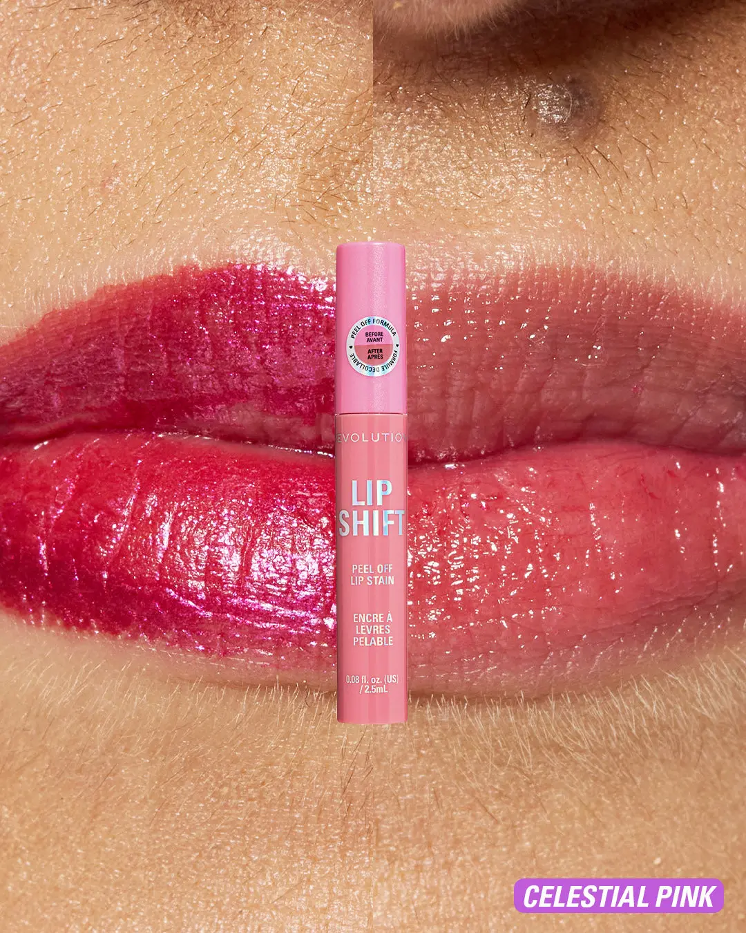 Lip Shift Peel Off Lip Stain Celestial Pink - Image 2
