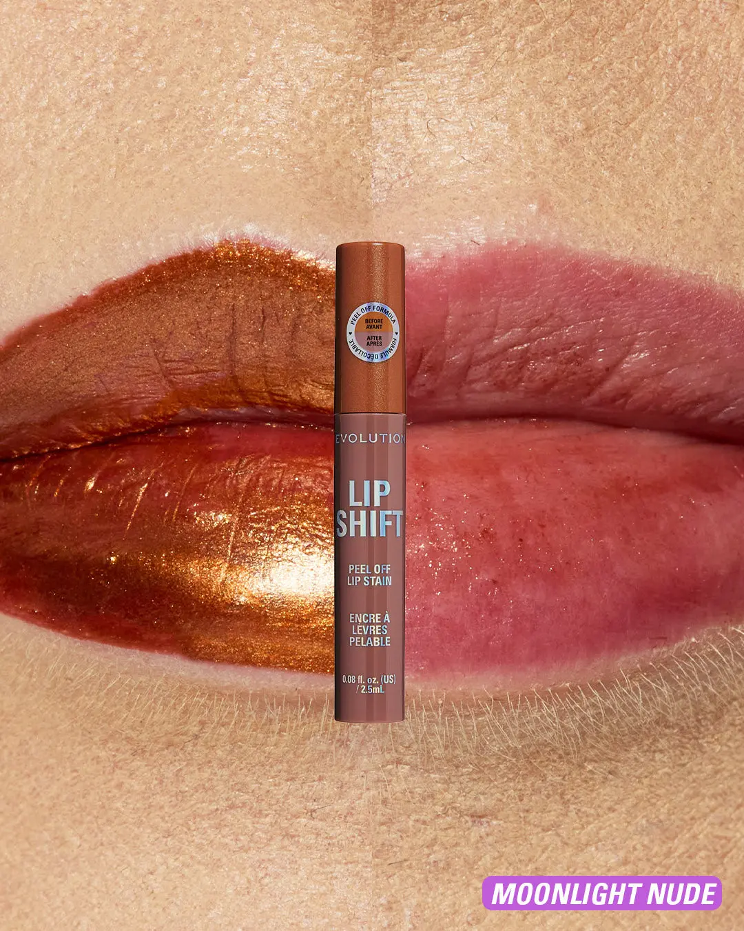 Lip Shift Peel Off Lip Stain Moonlight Nude - Image 2