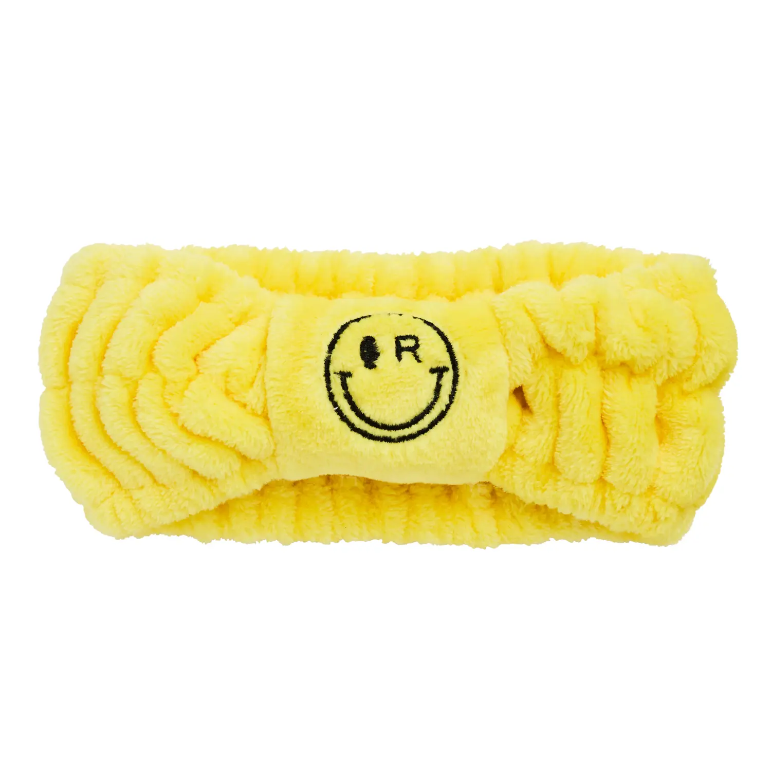 x S.W.Smiley Cloud Wrap Fluffy Skincare Headband