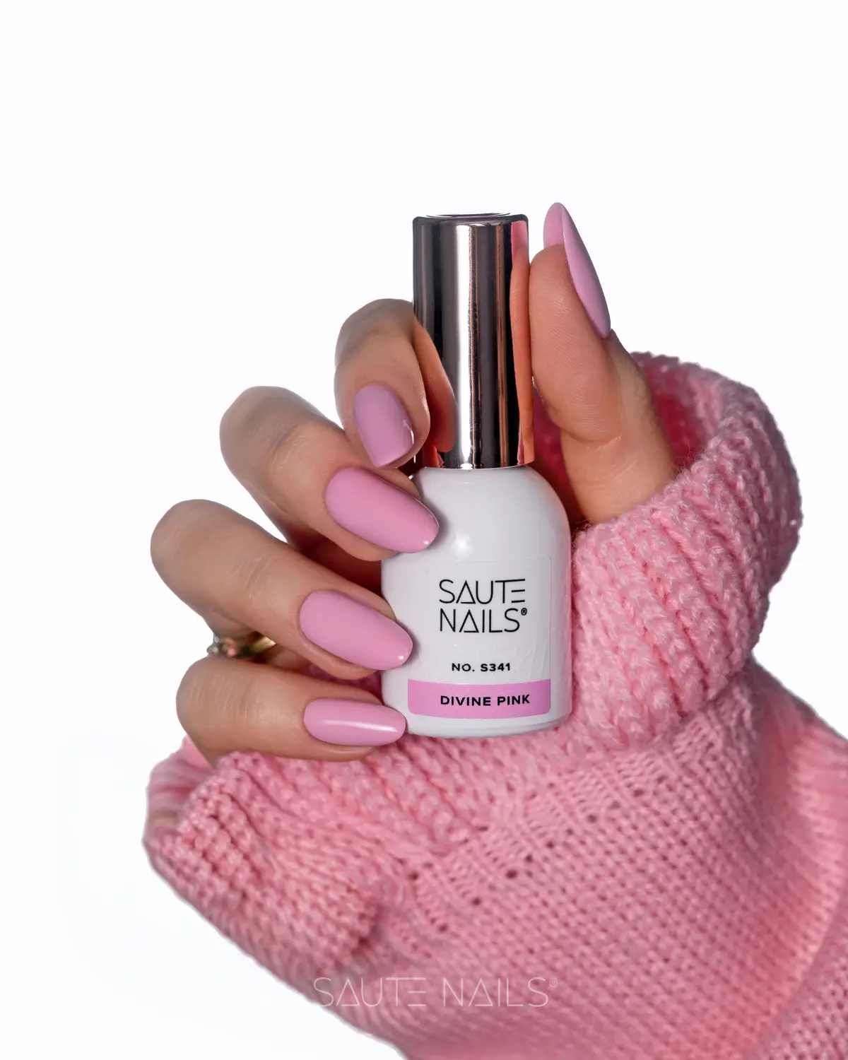 UV Gel Polish S341 Divine Pink - Image 2