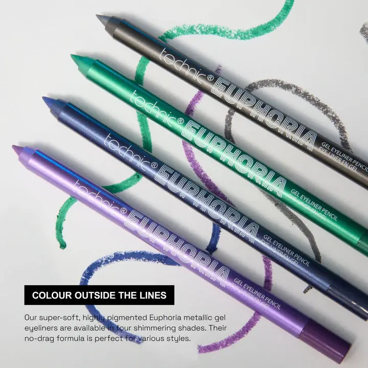 Euphoria  Gel Eyeliner Pencil Green - Image 4