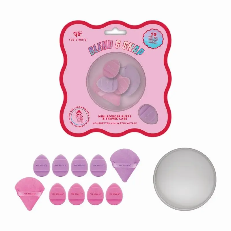Triangle Mini Powder Puff Set