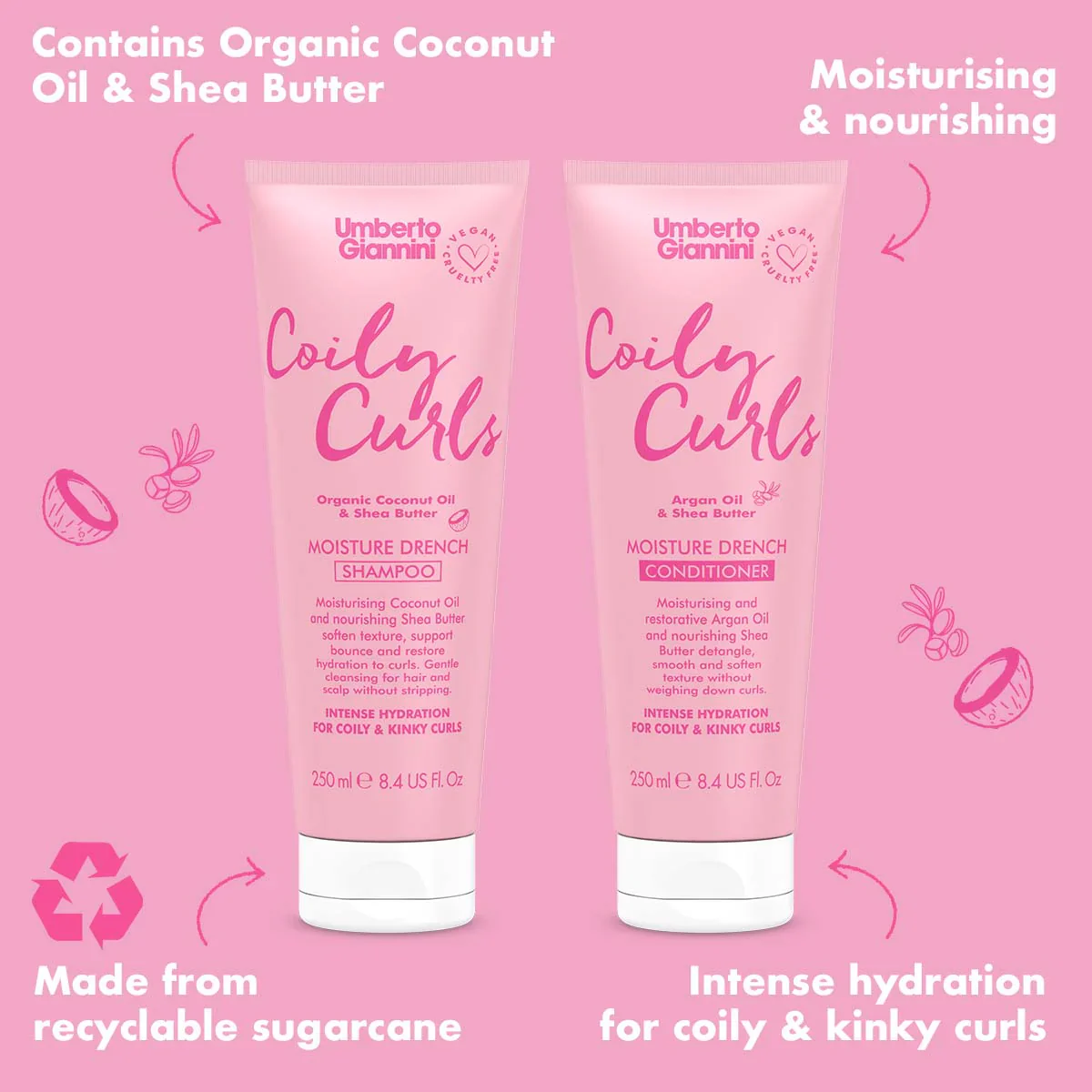 Coily Curls Moisture Recovery Conditioner - Image 3
