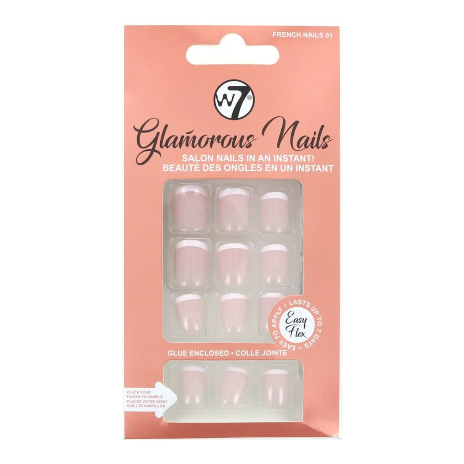Glamorous Press-On Nails French 01
