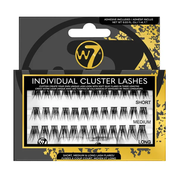Individual cluster eyelashes